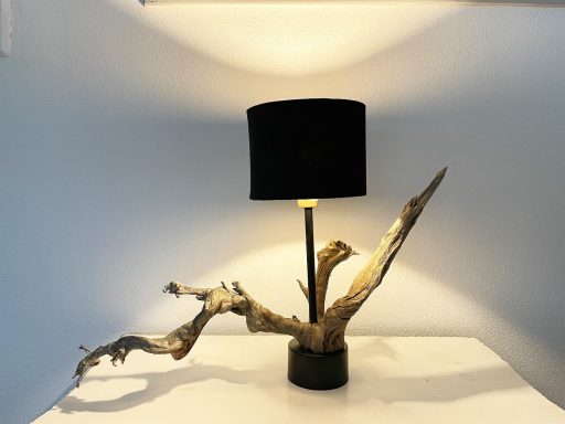 Extravagante Tischlampe 